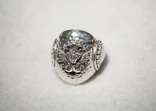 Silver Angel Ring
