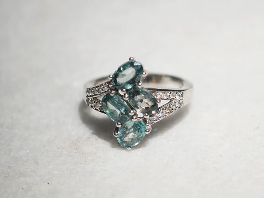 Blue Topaz Ring