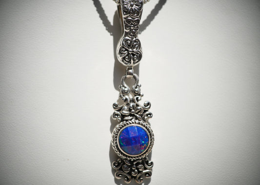 Blue Opal Pendant