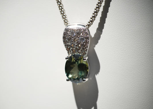 Green Labradorite Necklace