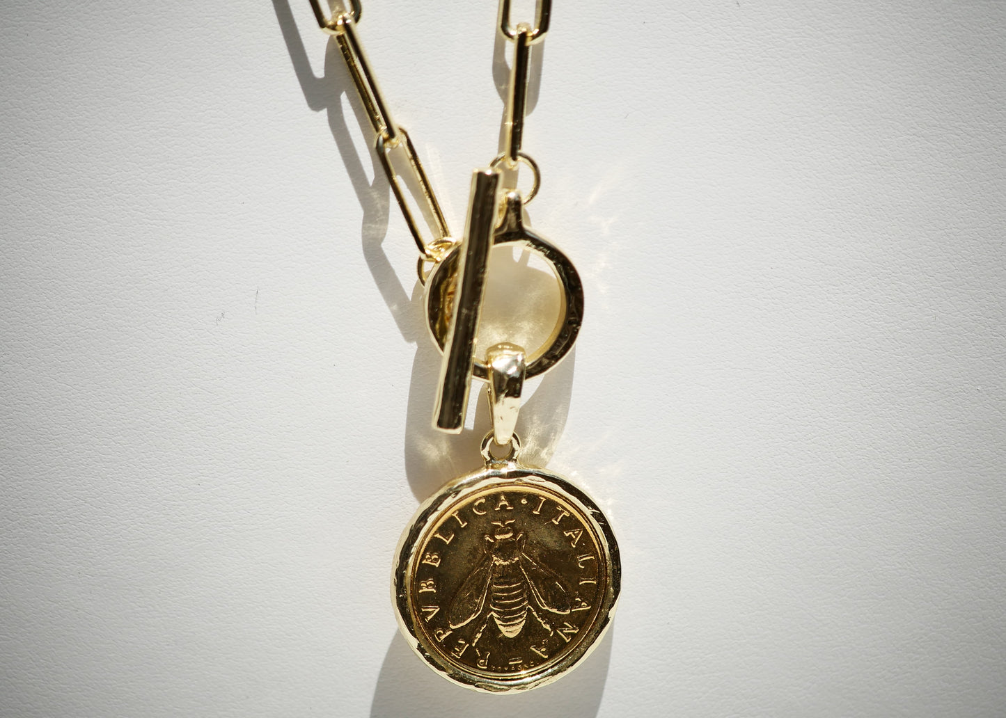 Italian Coin Necklace