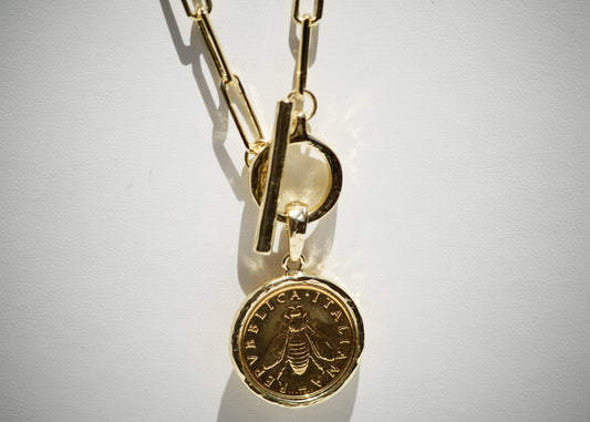 Italian Coin Necklace