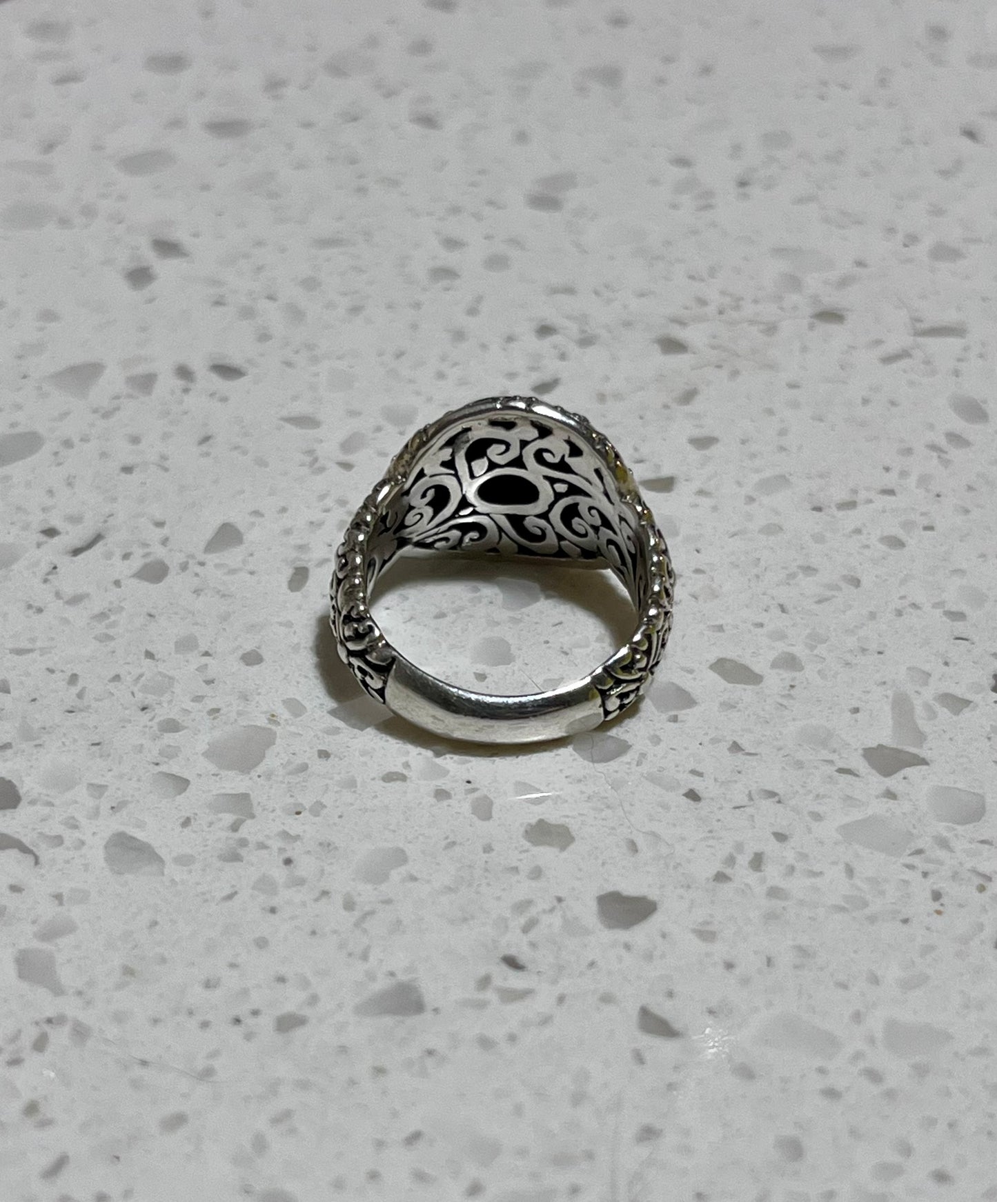 Pink Topaz Ring