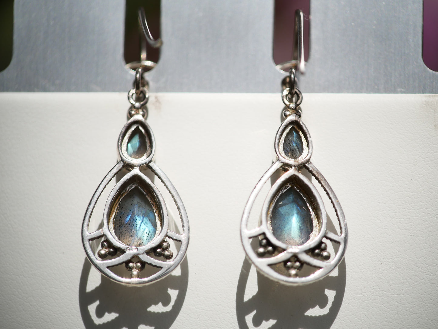 Labradorite Earrings