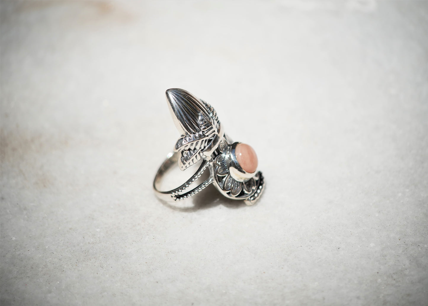 Pink Opal Ring